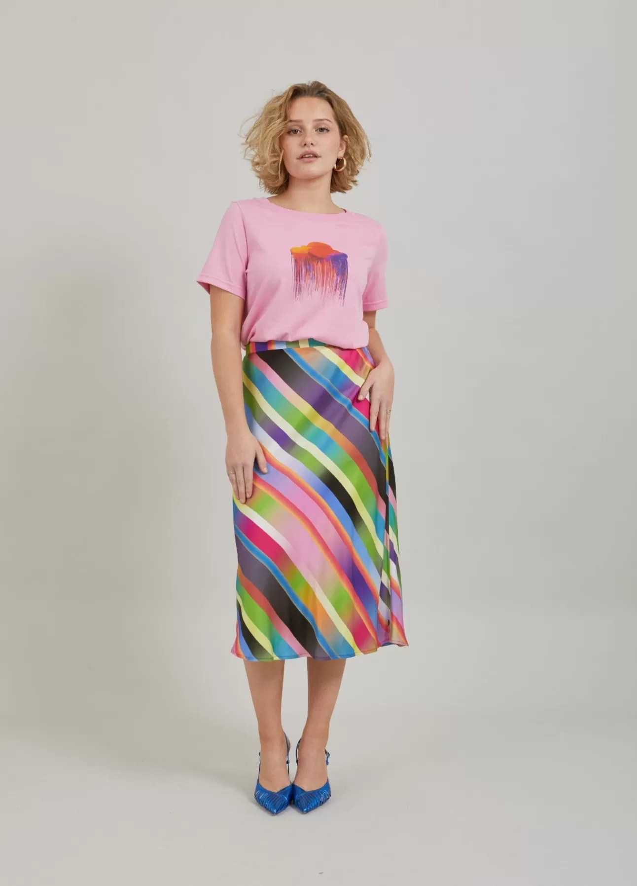 Dame Coster Copenhagen T-SHIRT M. SKY PRINT